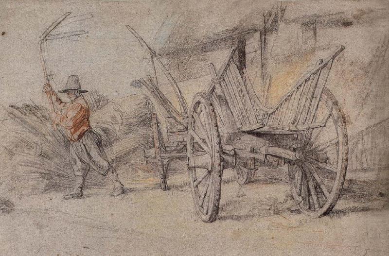 Peasant thresh vale beside the board, Peter Paul Rubens